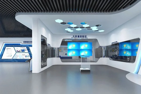化学纤维制造业中式展厅设计装修
